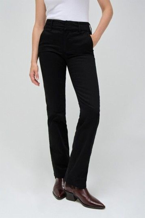 Salsa Jeans Jeans Secret push in chino reto Preto