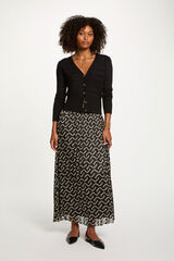 Morgan Falda larga plisada Multicolor