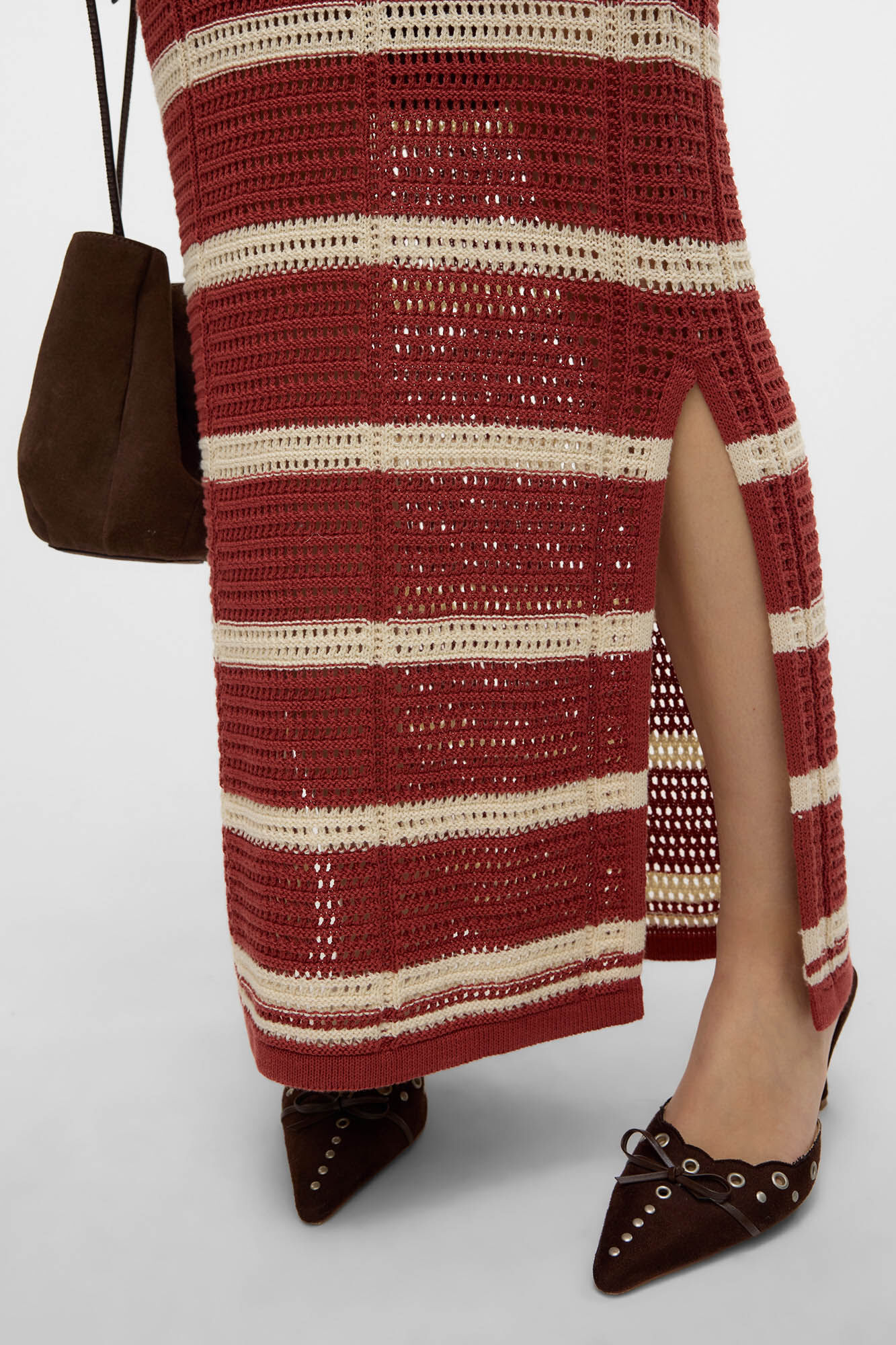 Vero Moda Falda larga crochet