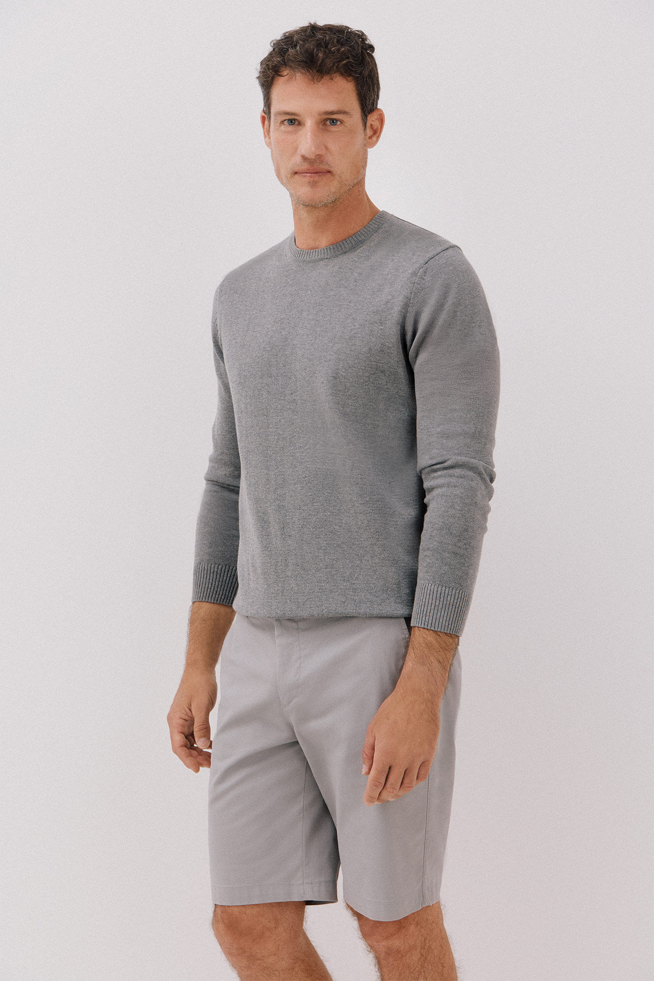 Cortefiel Bermuda chino estampada