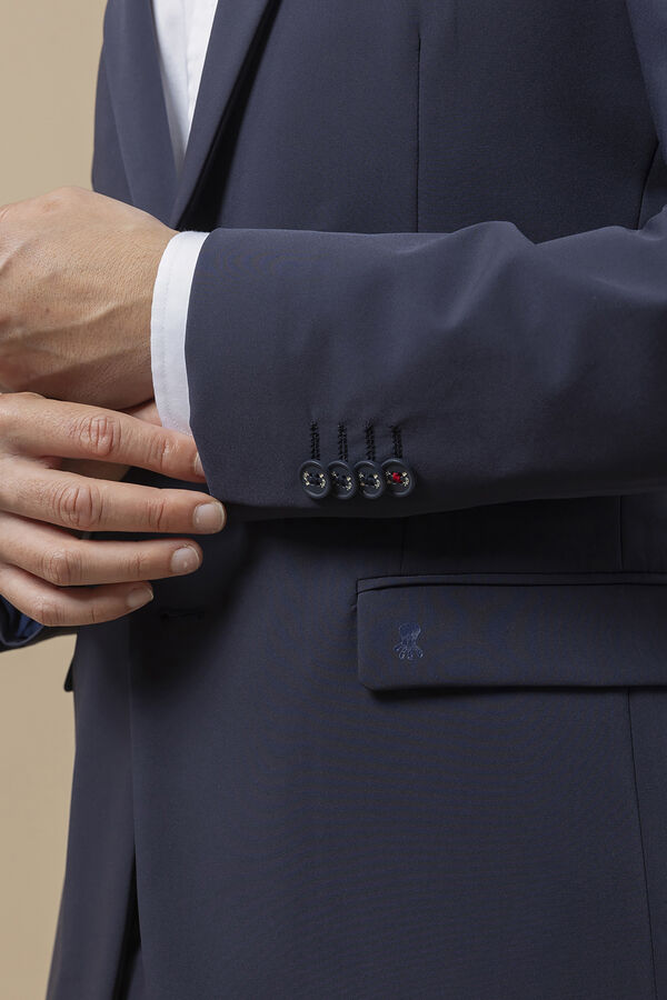 elPulpo Blazer el&aacute;stico ultraleve Azul