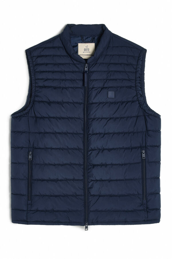 OOTO Colete acolchoado ultraleve Azul