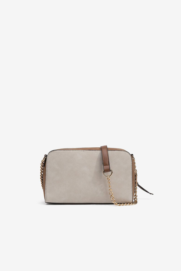 Vilanova Bolso bandolera tricolor Beige
