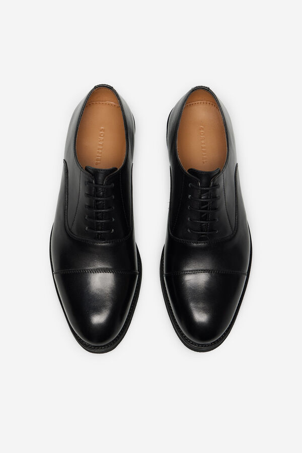 Cortefiel Zapato vestir cordones Negro