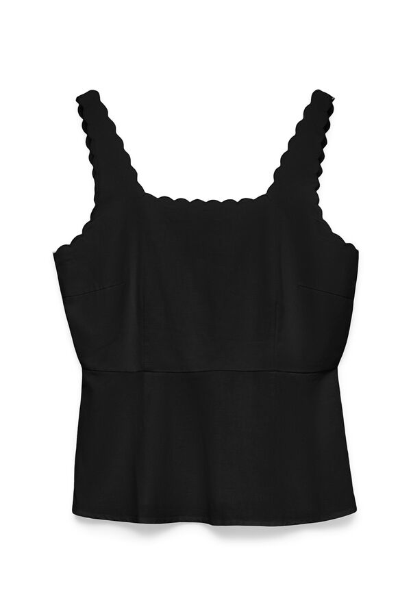 Vero Moda Top de al&ccedil;as Preto