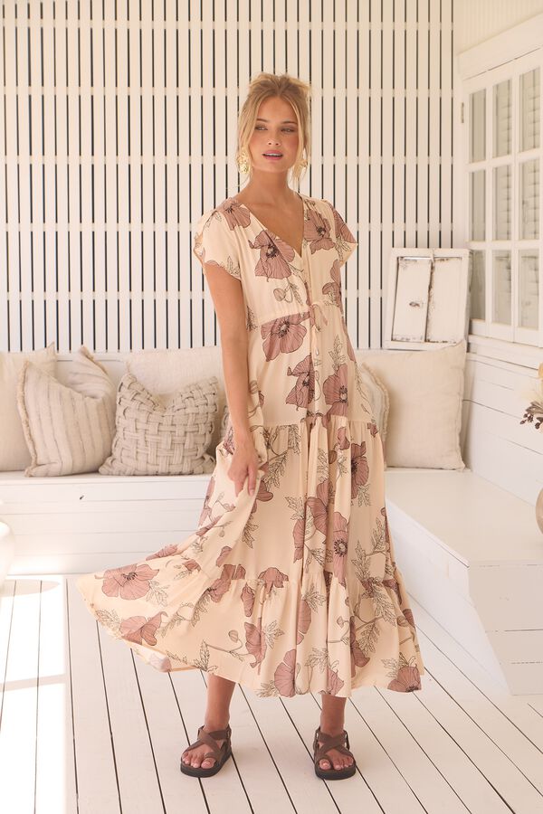 Jaase Vestido comprido Melissa Subiu