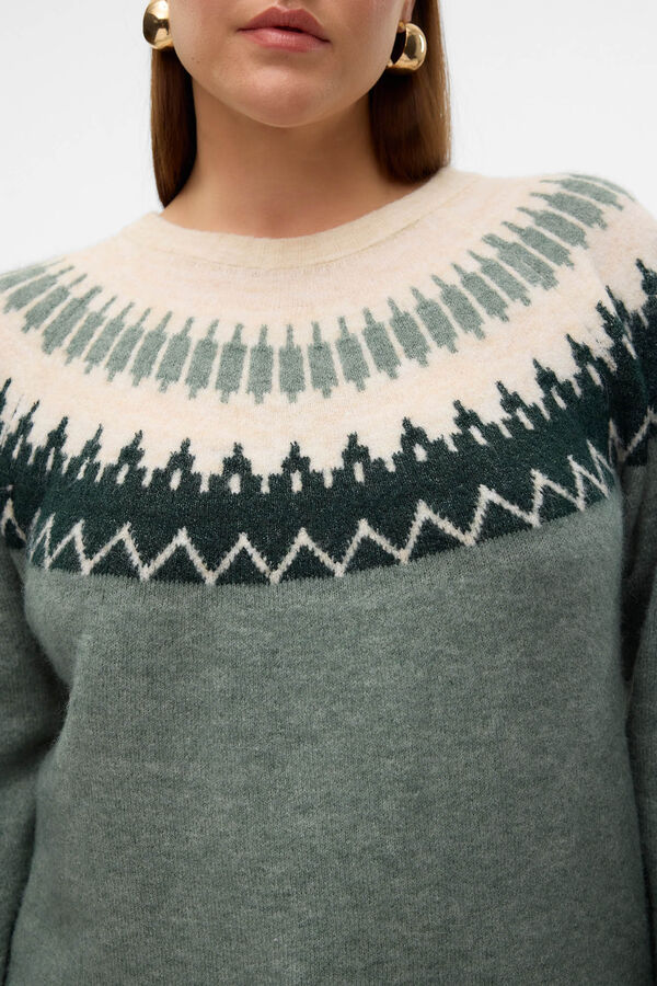 Vero Moda Curve Suéter grego tamanho grande  Verde