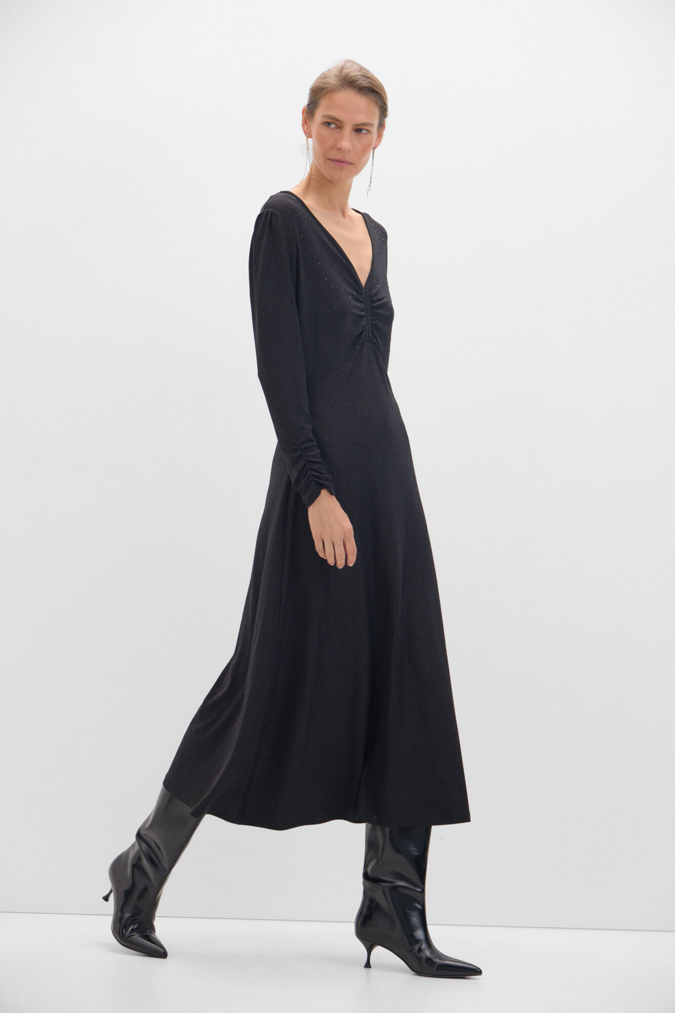 Cortefiel Vestido de lurex