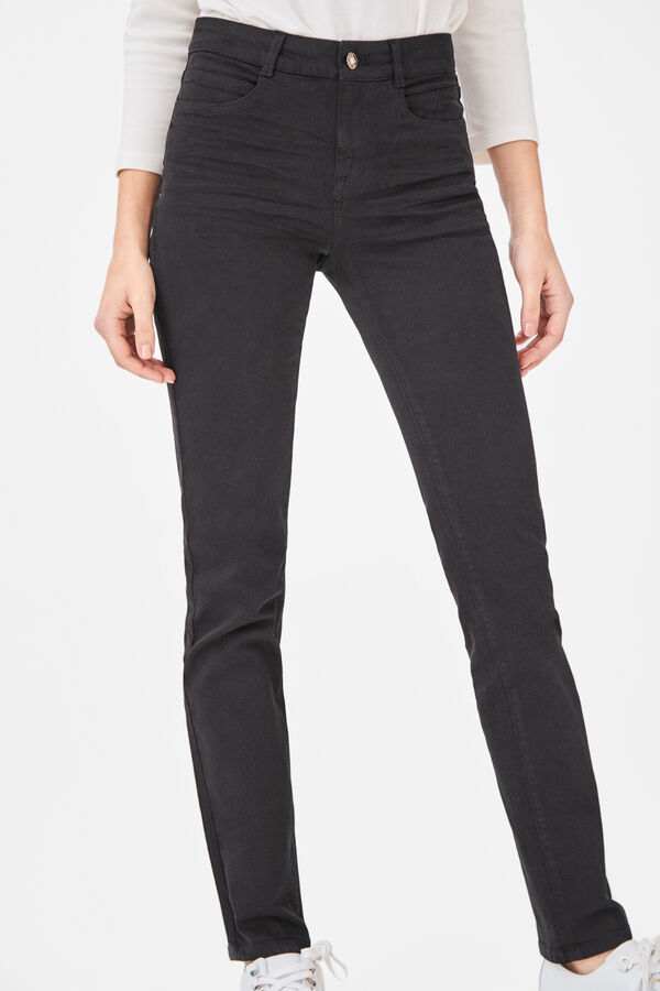 Cortefiel Jeans slim fit Negro