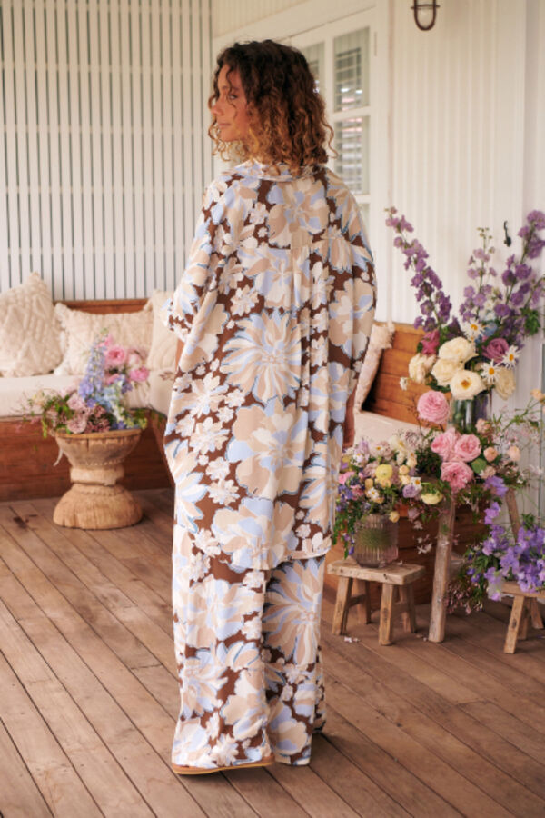 Jaase Cal&ccedil;as Brookes estampado Calypso Tostado