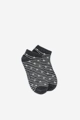 Cortefiel Meias curtas estrela Preto