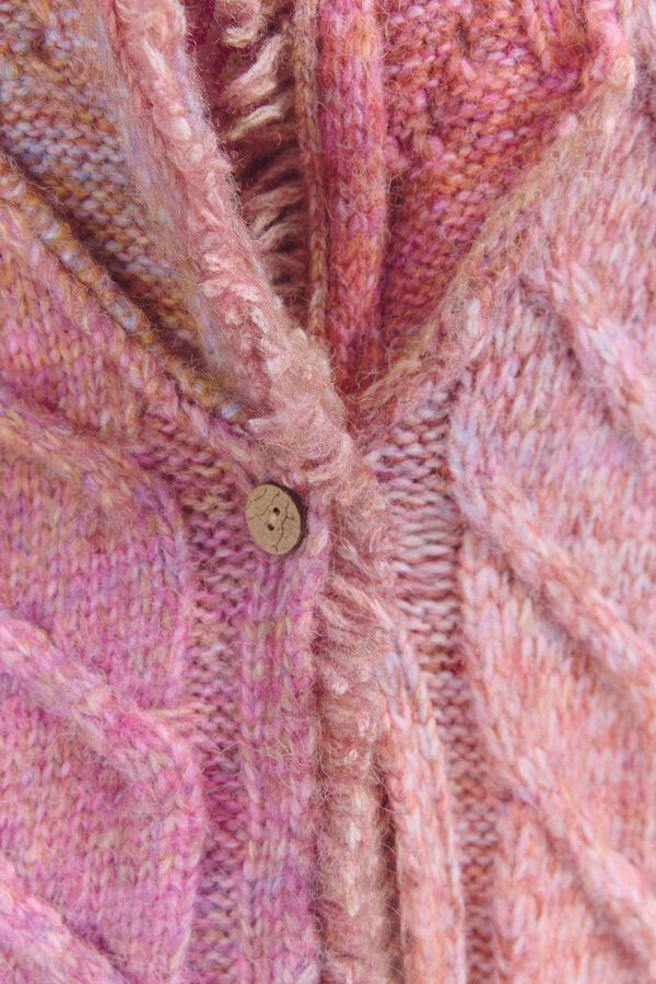 Slowlove Chaqueta punto fantas&iacute;a Rosa