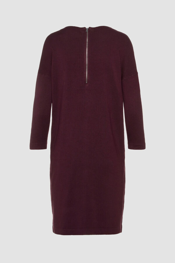 Vero Moda Vestido de punto midi Granate