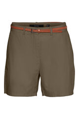 Vero Moda Shorts de algod&oacute;n Verde