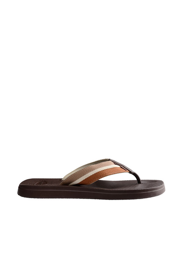 Havaianas Slim Flatform Marr&oacute;n