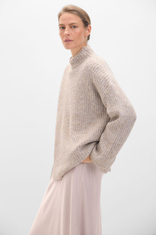 Cortefiel Su&eacute;ter marmorizado brilhante Subiu