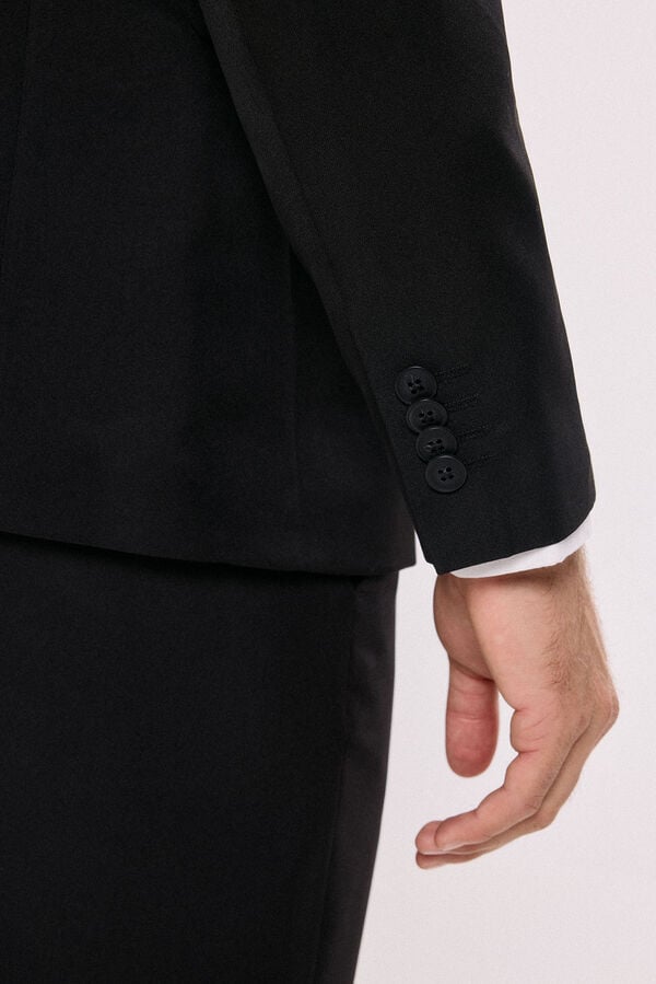 Jack & Jones Traje de hombre slim fit Negro