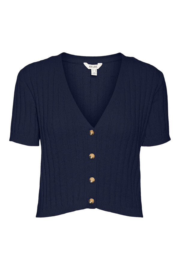 Vero Moda Top de malha de manga curta  Azul