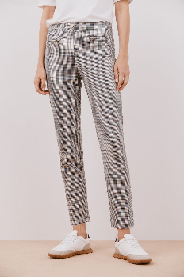 Cortefiel Cal&ccedil;as skinny Azul