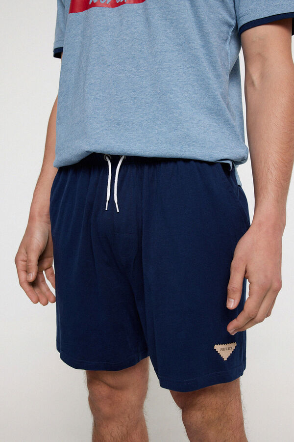 Privata Pijama corto good night Azul