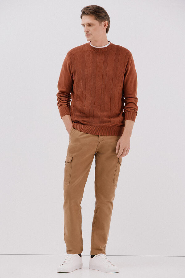 Cortefiel Cal&ccedil;as cargo  Castanho