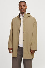 Jack & Jones Chubasquero impermeable capucha Gris