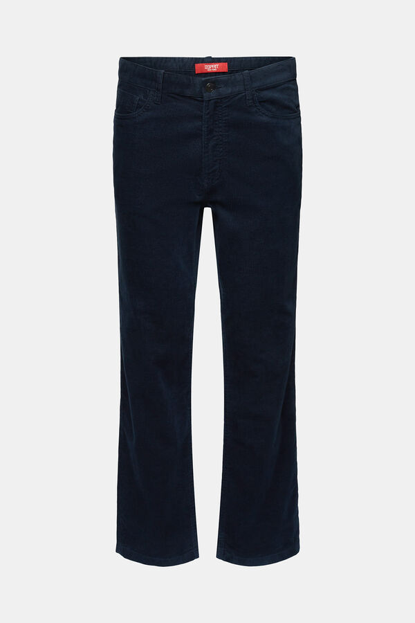 Esprit Calças básicas slim fit Azul