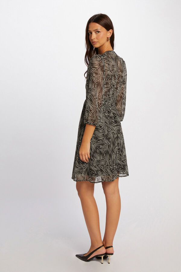 Morgan Vestido ajustado estampado Multicolorido