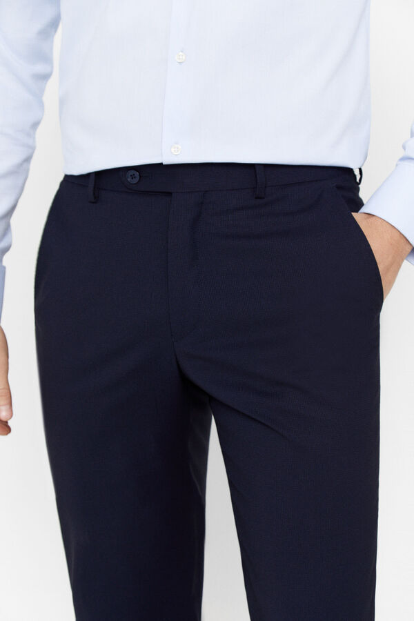 Cortefiel Cal&ccedil;as fato s&eacute;rie XXI Azul