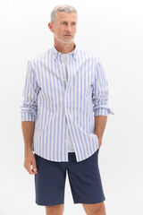 Cortefiel Bermuda chino Azul