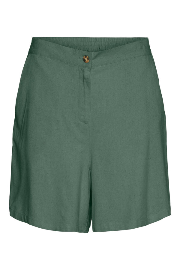 Vero Moda Pantalón corto fluido Verde