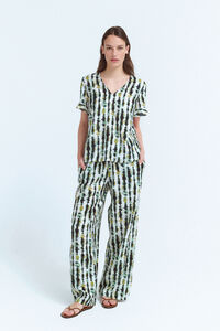 Vila Cal&ccedil;a comprida estampado