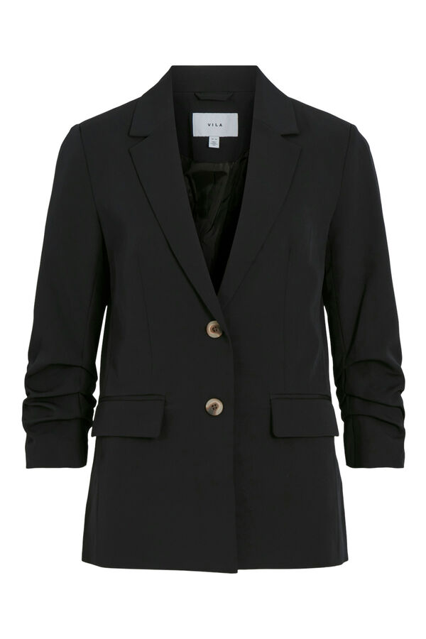Vila blazer feminino manga 3/4 Preto