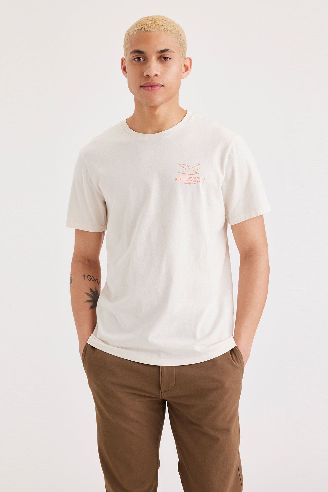 Dockers Camiseta Slim Fit Logo para hombre
