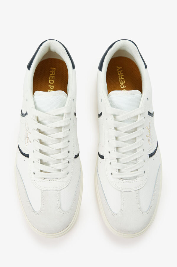 Fred Perry Zapatilla B4 embossed leather/suede Multicolor