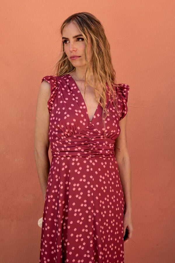 Pol&iacute;n Et Moi Vestido de convidada Lourdes Granada