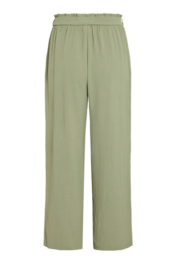 Vila Pantal&oacute;n culotte con cintura alta Verde oscuro