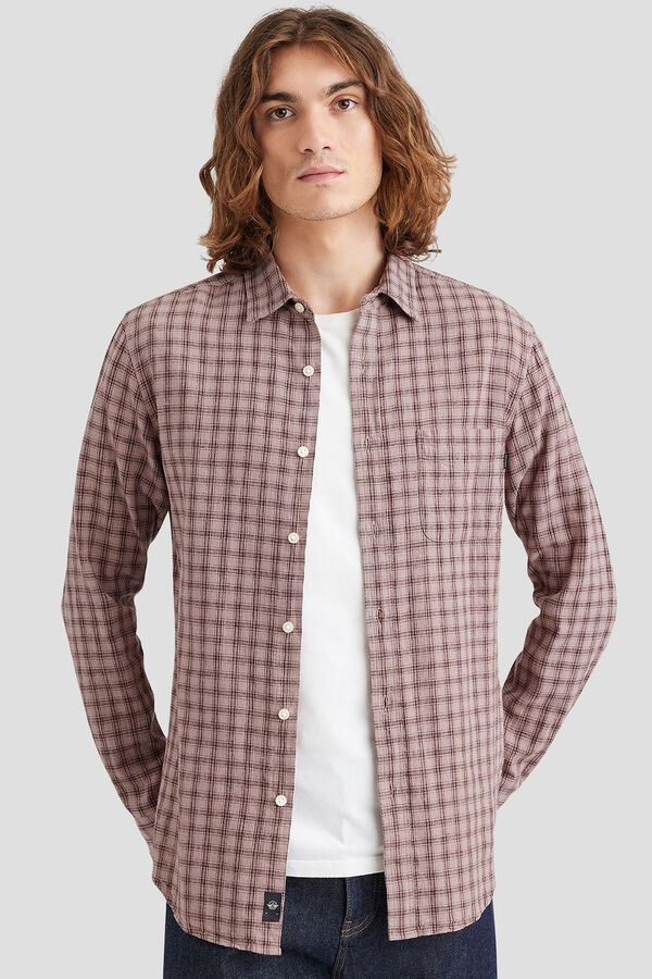 Dockers Camisa com bot&otilde;es slim fit Icon Vermelho