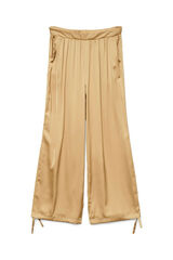 Vero Moda Pantal&oacute;n largo fluido Marr&oacute;n