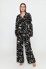 Vero Moda Pantal&oacute;n recto cintura alta Gris