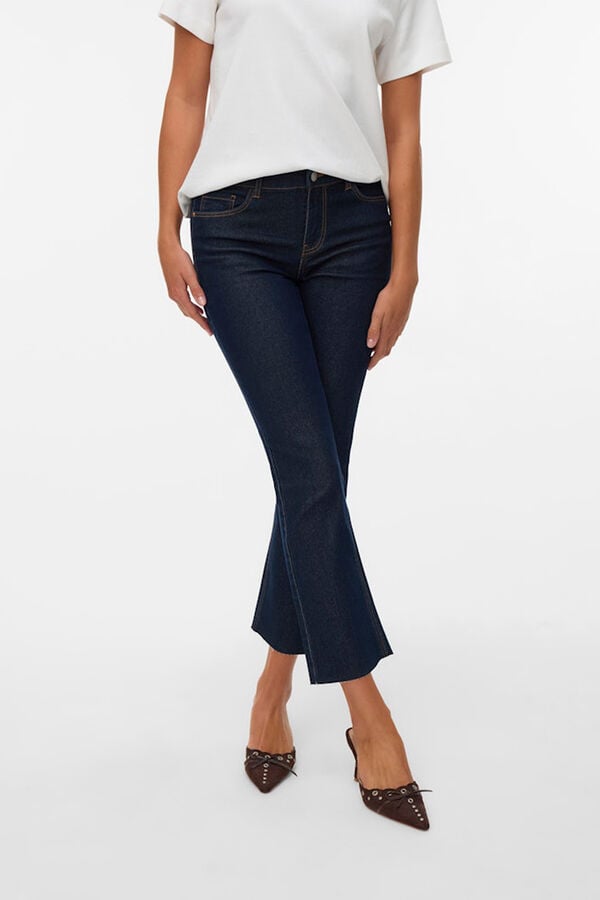 Vero Moda Jeans boca de sino Azul