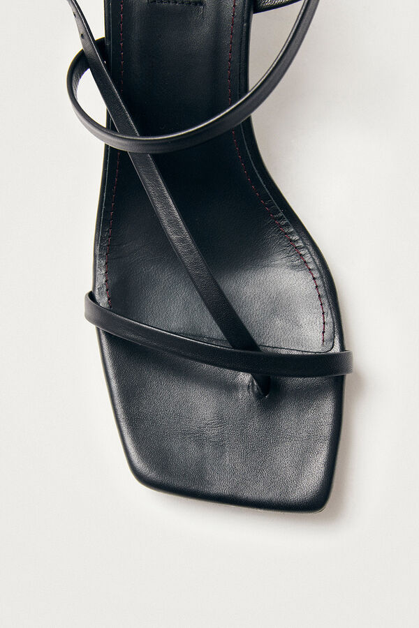 Alohas Sandalias de piel Magali Negro