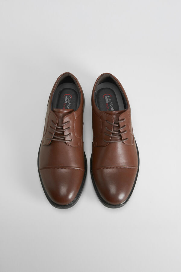 Comfeet Zapato blucher vestir de COMFEET Marr&oacute;n