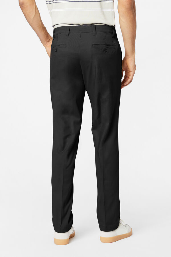 Dockers Pantalones stretch slim Easy Khaki Negro