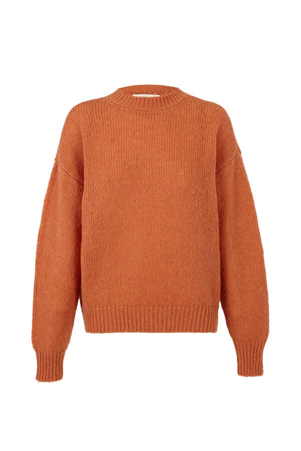 Slowlove Camisola b&aacute;sica Laranja
