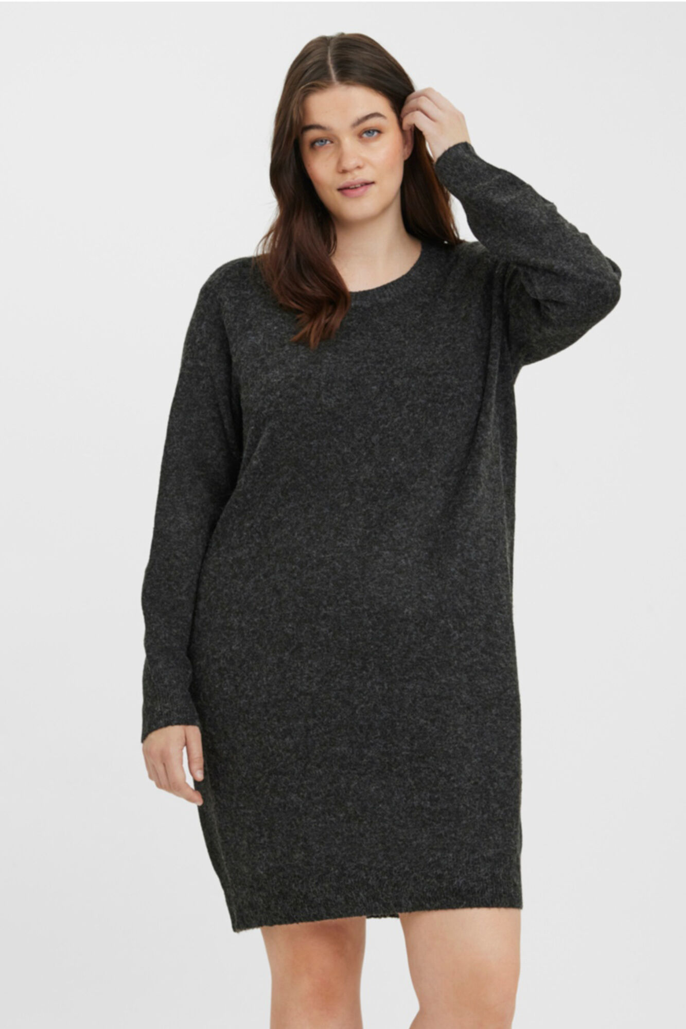 Vero Moda Curve Vestido de punto manga larga talla grande