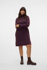 Vero Moda Curve Vestido de punto talla grande Morado