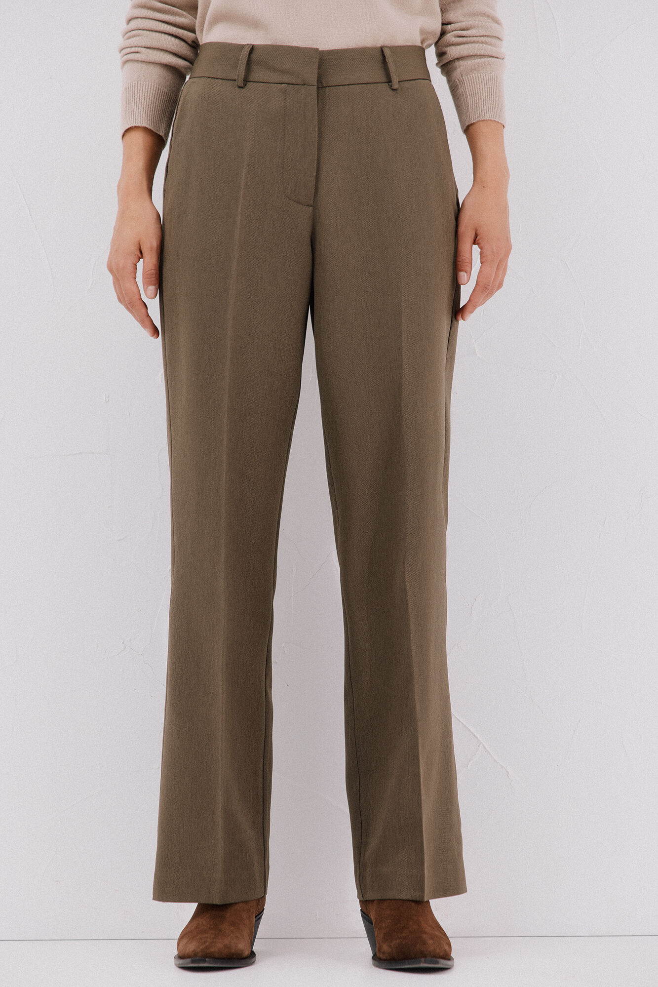 Cortefiel Pantal&oacute;n flare vestir
