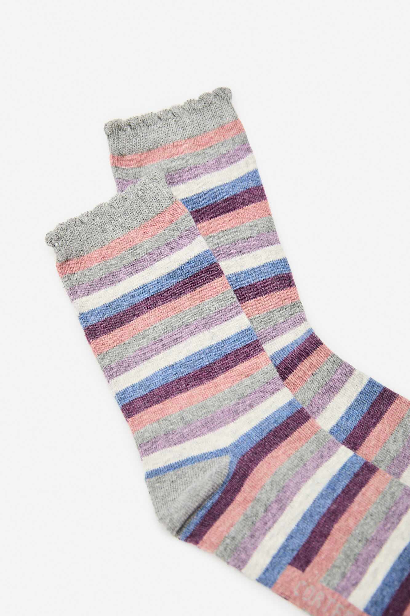 Cortefiel Meias longas riscas multicolor