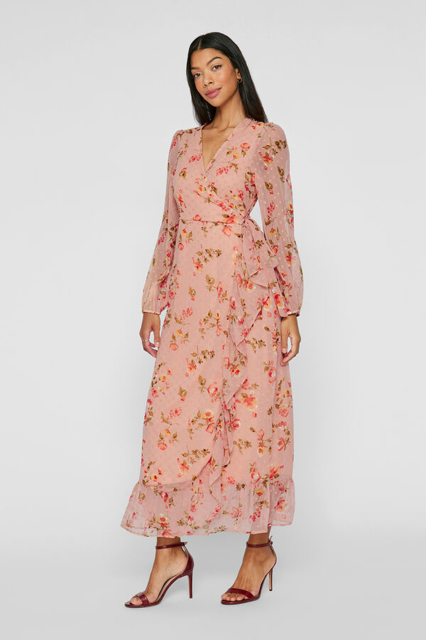 Vila Vestido de festa midi Subiu